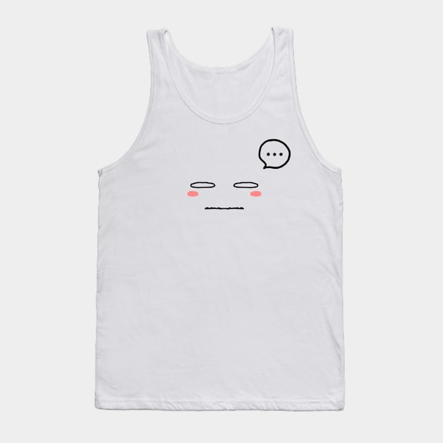 Expression -- blank eyes Tank Top by lydia89